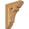 Ekena Millwork Legacy Slat Rough Sawn Bracket, Western Red Cedar, 4"W x 14"D x 18"H BKT04X14X18LEC06RWR - alternate 1